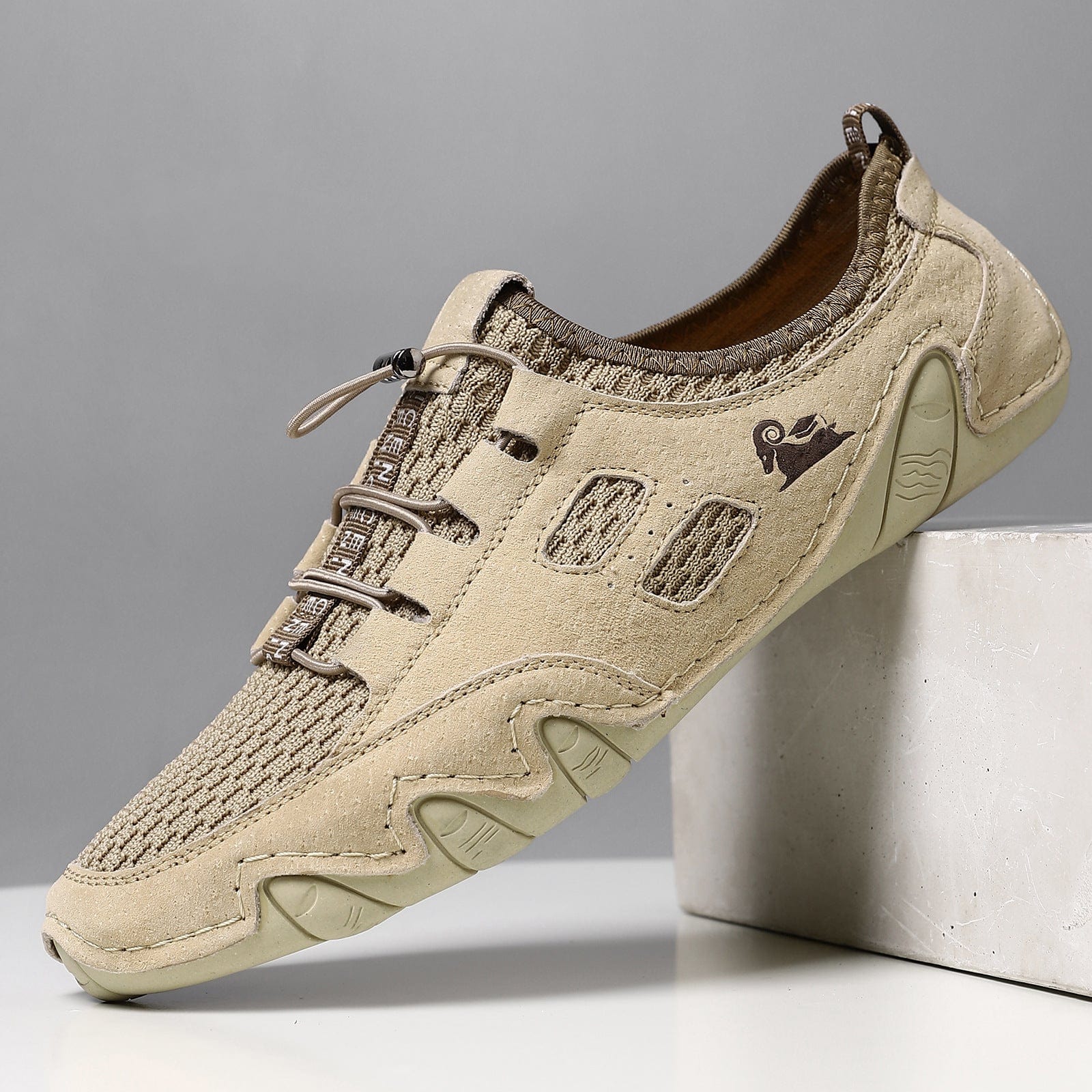 DBECKAll Season Men's lightweight Comfort Outdoor Shoes for Hiking, Camping & Driving OMYEEESE