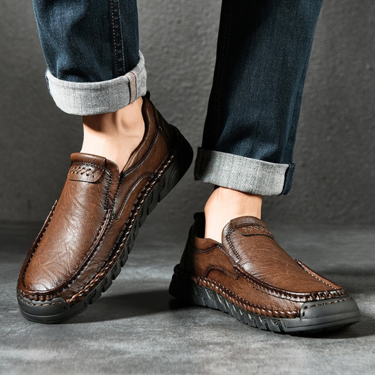 Men's Comfort Leather Shoes A896