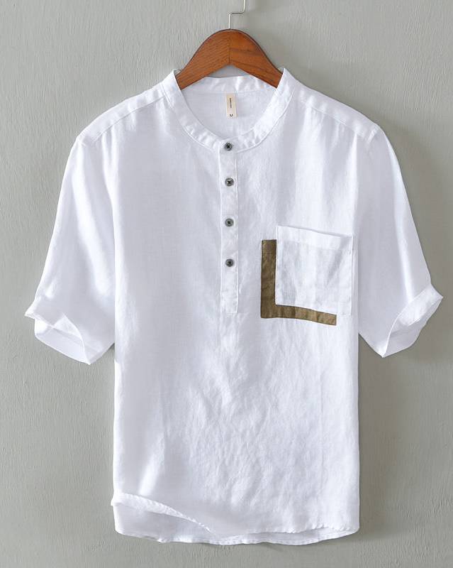 [S-5XL] Summer Men's Short Sleeve Shirts