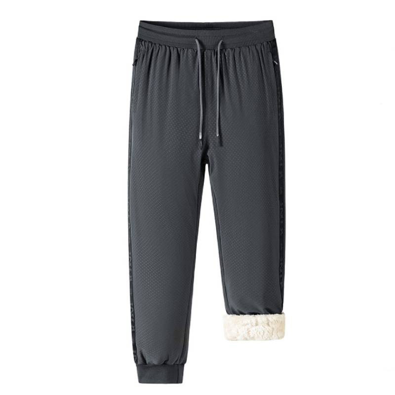 Men's Winter Thicken Fleece Warm Trousers.