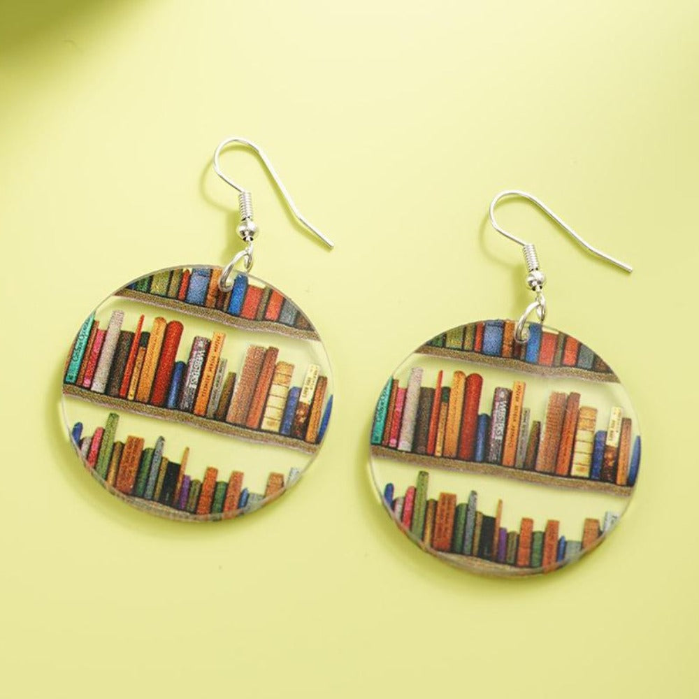 BOOK LOVER EARRINGS (PAIR)