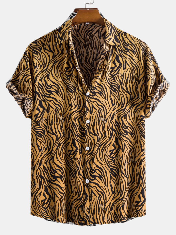 Leopard Printed Mens Shirts