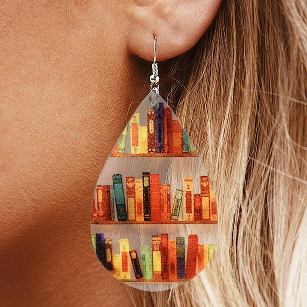 BOOK LOVER EARRINGS (PAIR)