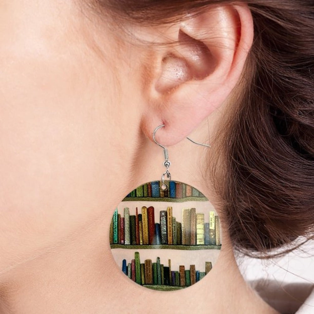 BOOK LOVER EARRINGS (PAIR)