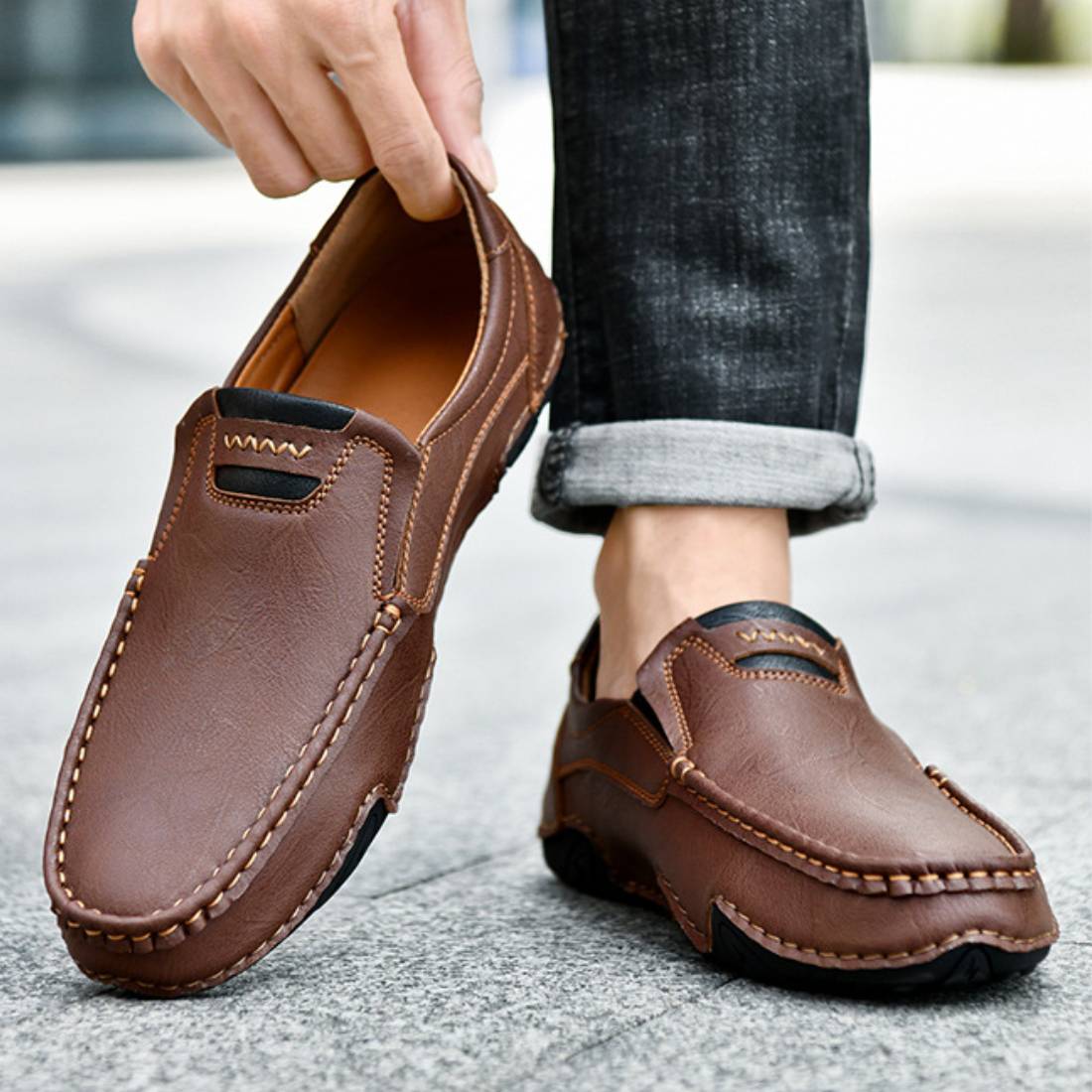 Men's Casual Leather Shoes