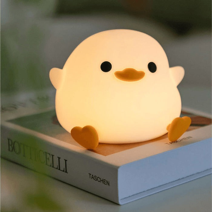 DoDo Duck Night Light,Baby Benson Duck Night Light, LED Cute Bean Duck night lamp Night Light