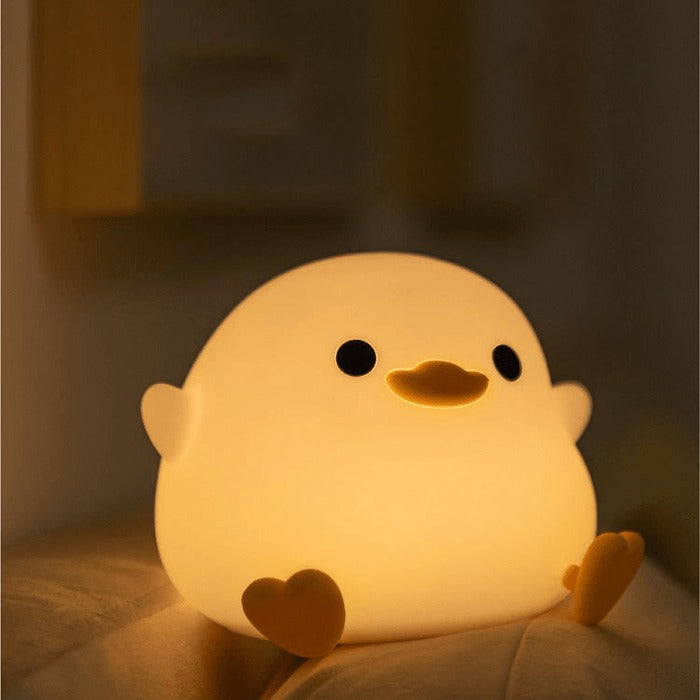 DoDo Duck Night Light,Baby Benson Duck Night Light, LED Cute Bean Duck night lamp Night Light