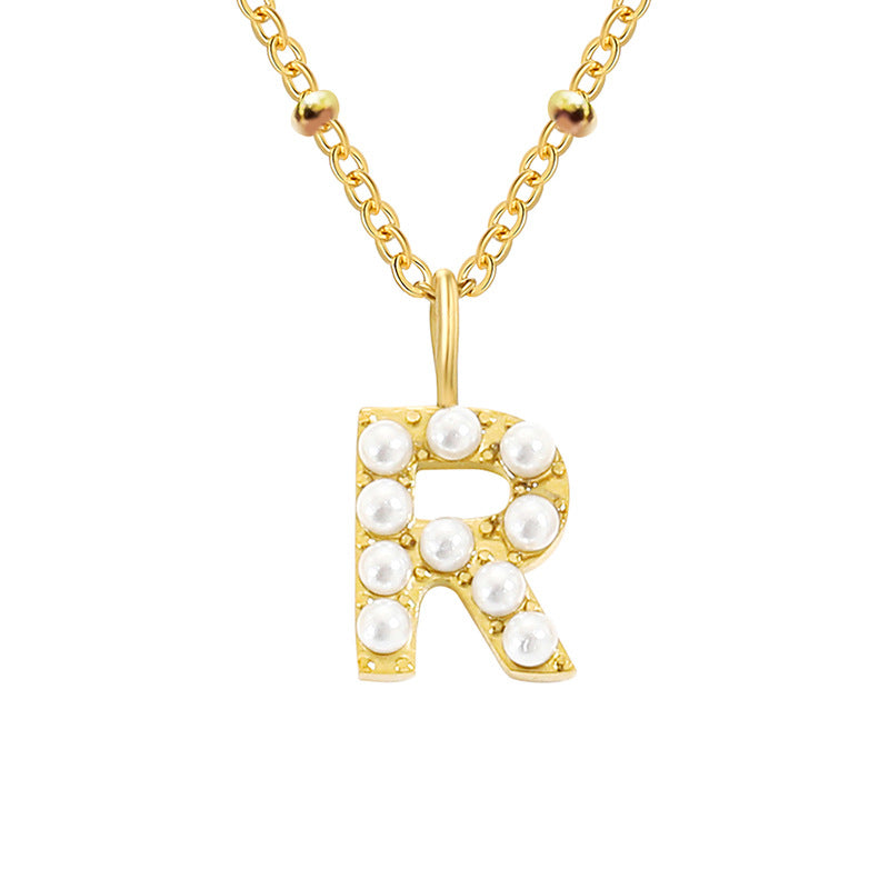 Initial Necklace, Letter Necklace, Gold Necklace, Personalized Name Necklace, Wife Gifts ,Gifts For Mom, Moms Gift, Birthday Gift for her