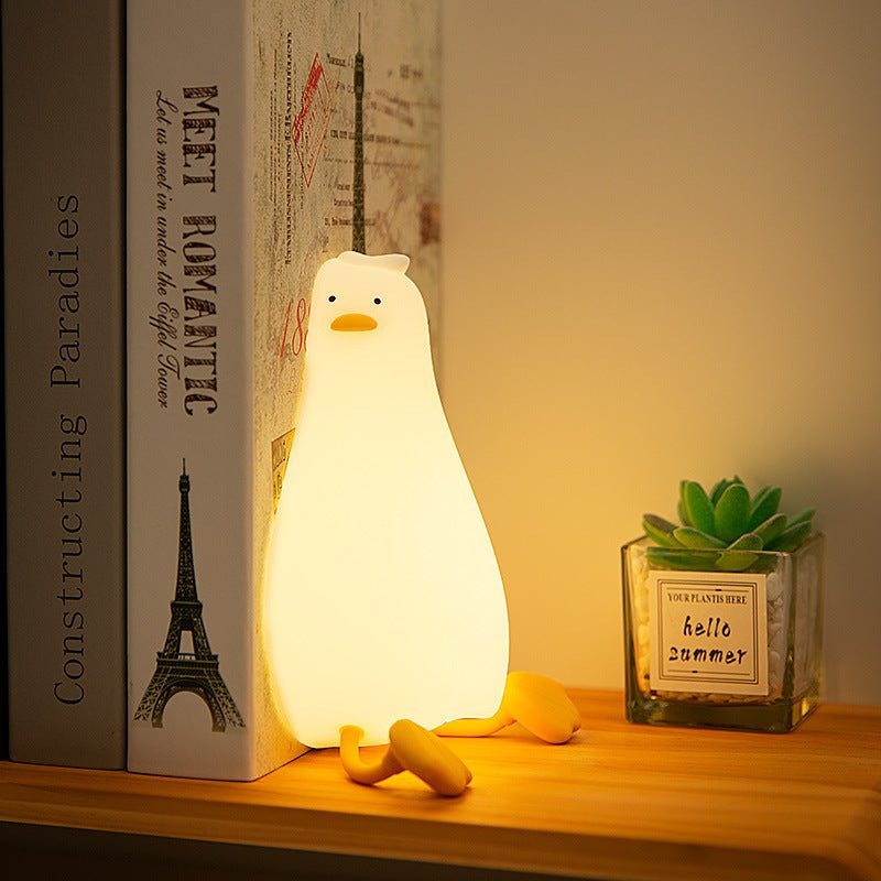 Benson Lying Flat Existential Crisis Duck Night Light Lazy Duck Light Sad Duck Night Light