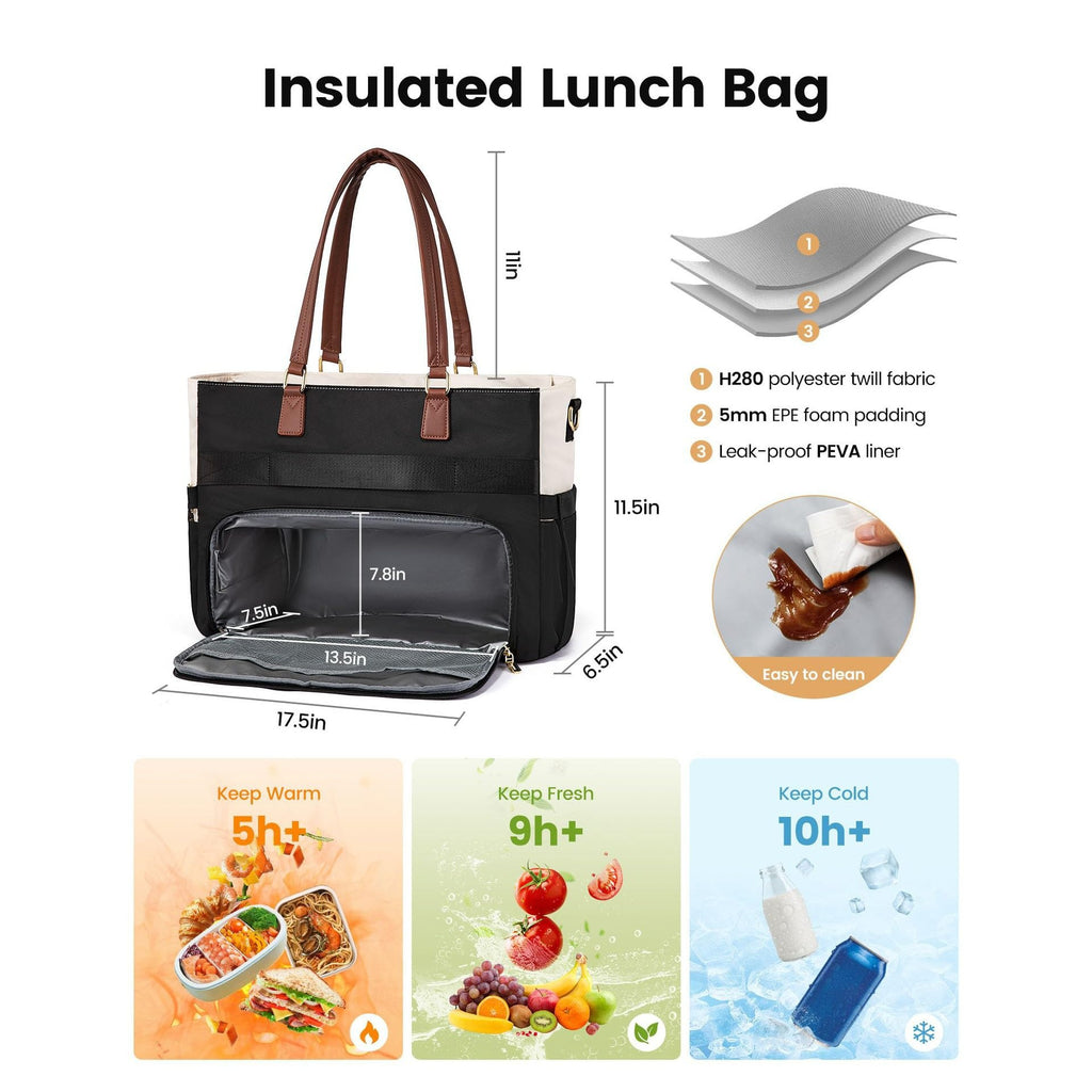 Lunch Bag for Women Insulated with Lunch Compartment