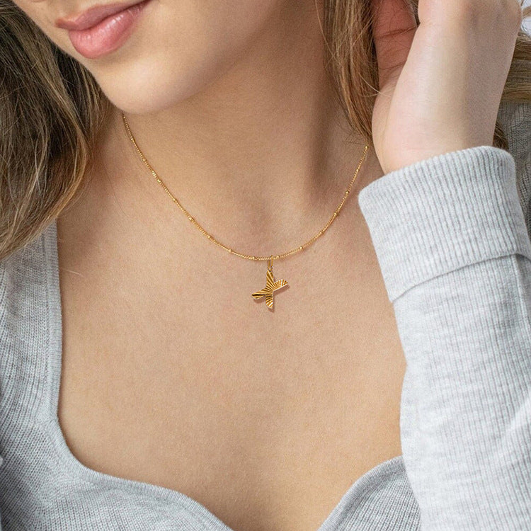 Initial Necklace, Letter Necklace, Gold Necklace, Personalized Name Necklace, Wife Gifts ,Gifts For Mom, Moms Gift, Birthday Gift for her