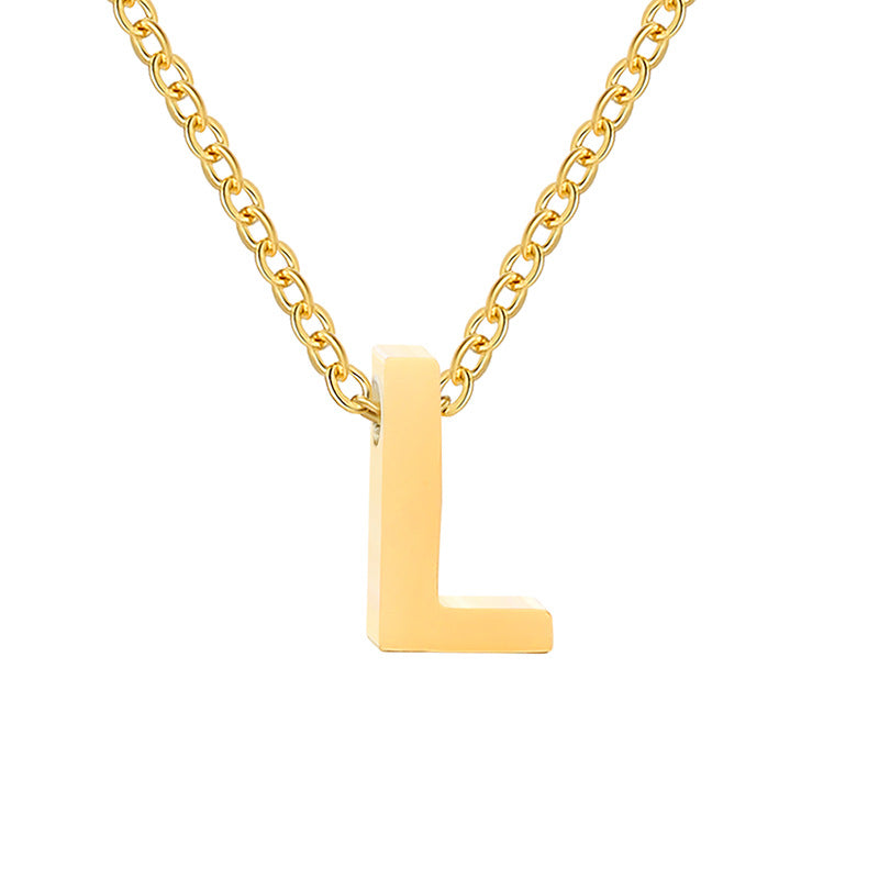 Initial Necklace, Letter Necklace, Gold Necklace, Personalized Name Necklace, Wife Gifts ,Gifts For Mom, Moms Gift, Birthday Gift for her