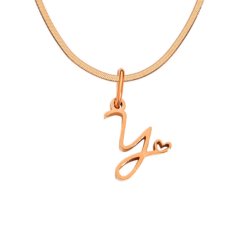 Initial Necklace, Letter Necklace, Gold Necklace, Personalized Name Necklace, Wife Gifts ,Gifts For Mom, Moms Gift, Birthday Gift for her