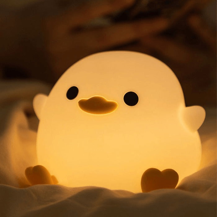 DoDo Duck Night Light,Baby Benson Duck Night Light, LED Cute Bean Duck night lamp Night Light