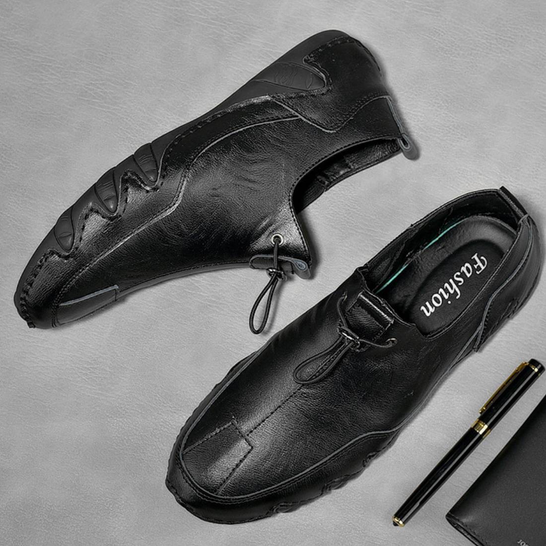 Slip on Casual Men's Leather Shoes