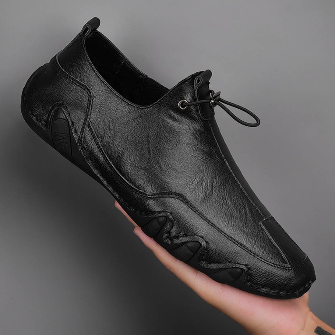 Slip on Casual Men's Leather Shoes