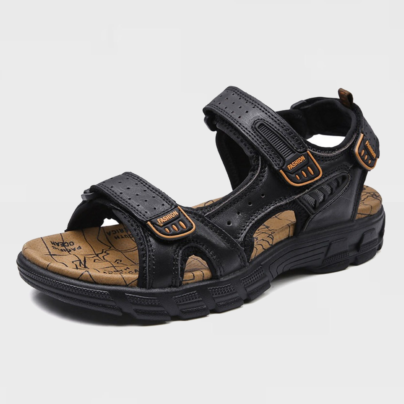 men's leather sandals