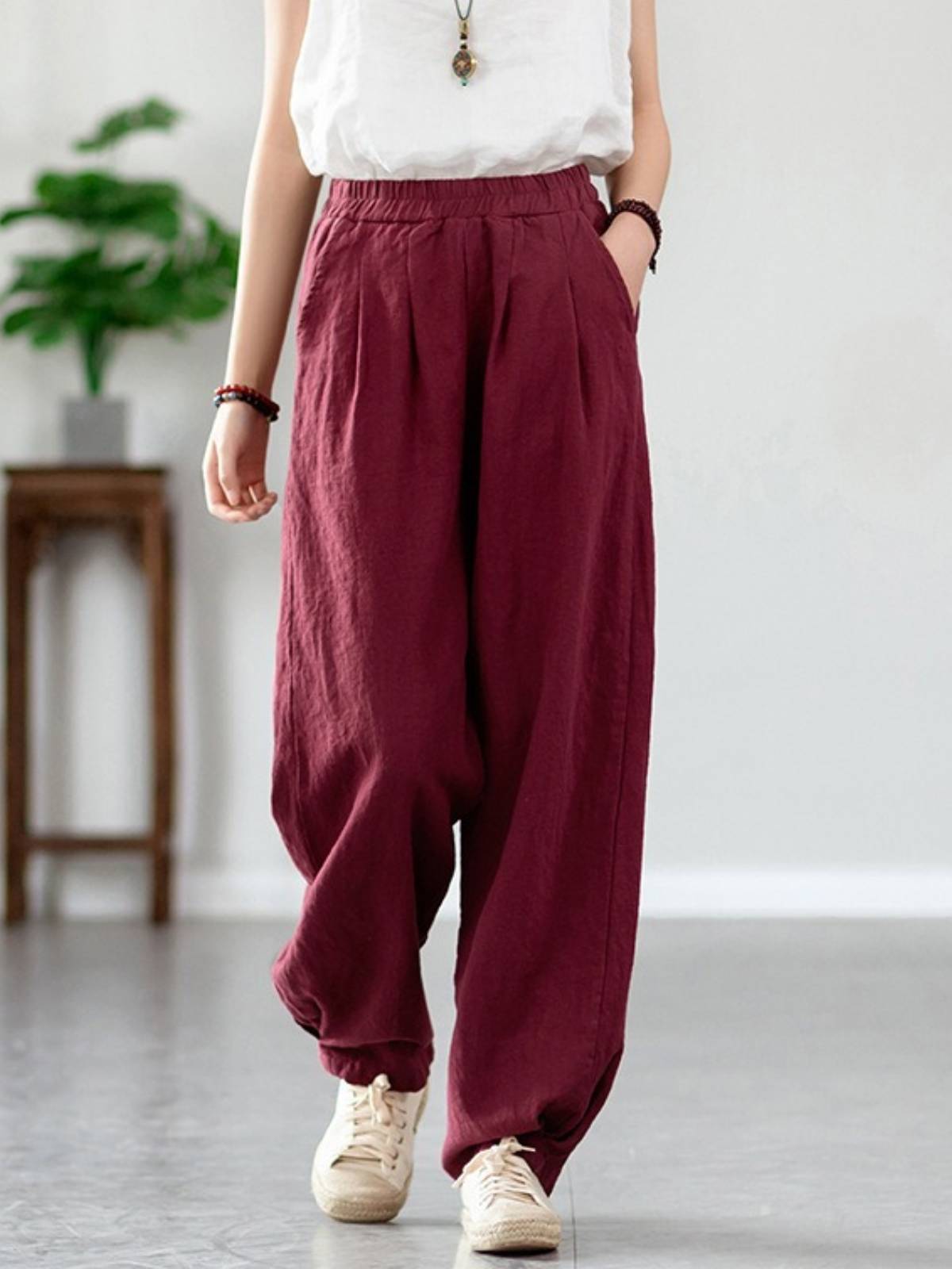 Women's Linen Pants