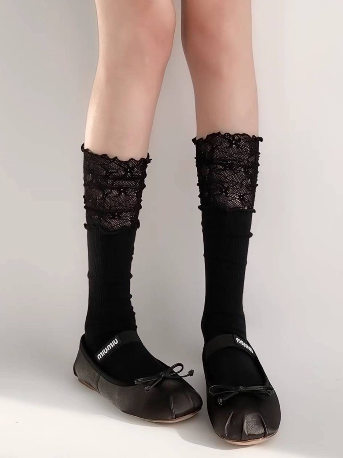 Women's Lace Over-the-Knee Socks