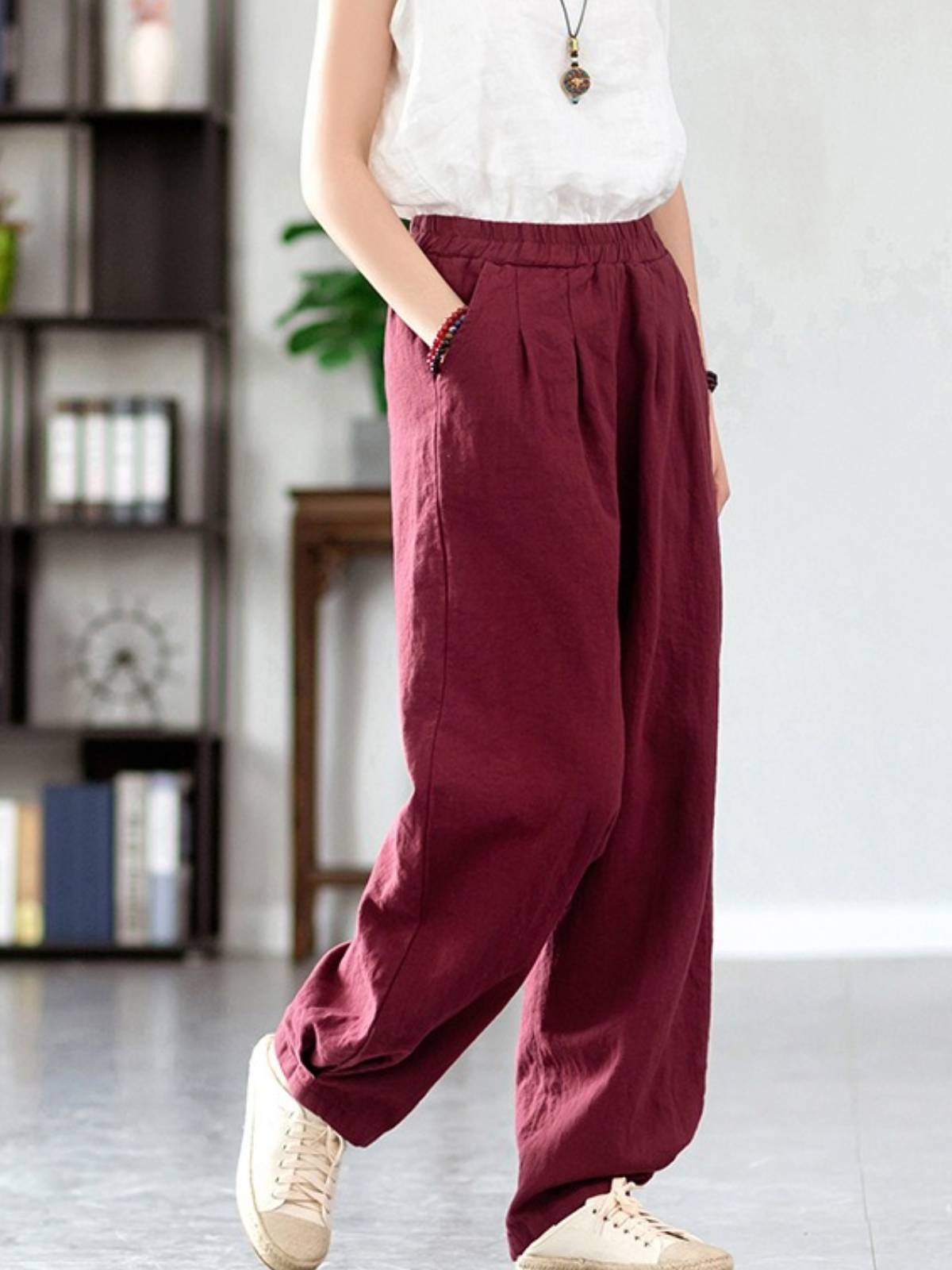 Women's Linen Pants