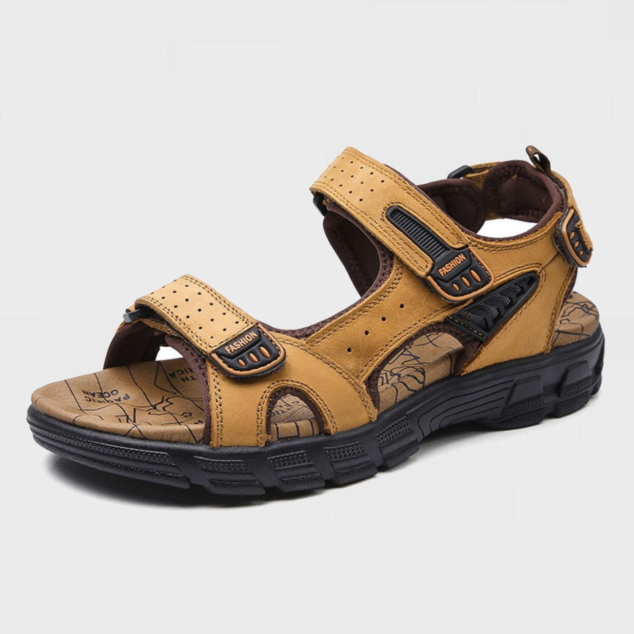 men's leather sandals