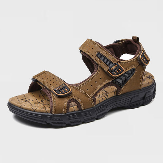 men's leather sandals