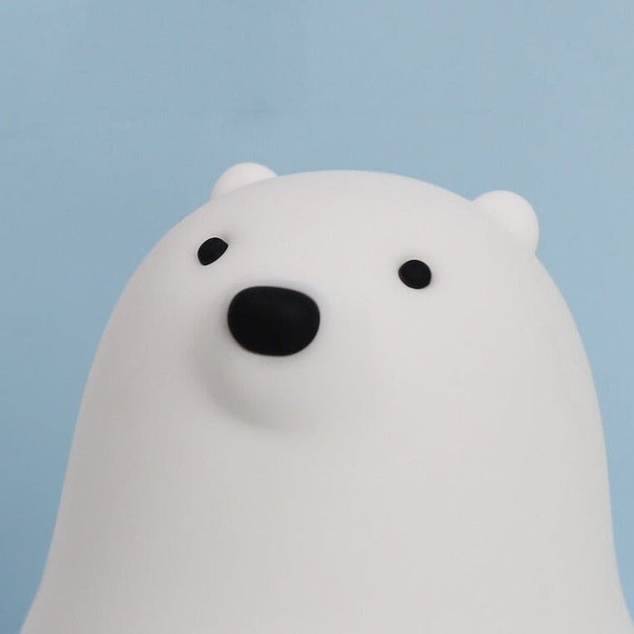 Cute Standing Polar Bear LED Night Light Night Lamp