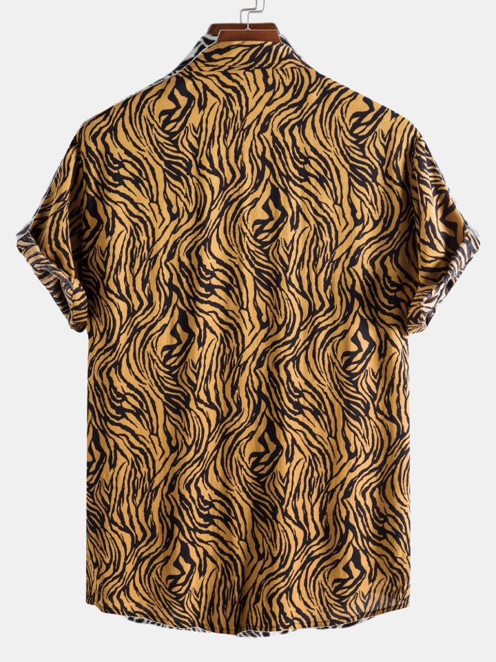 Leopard Printed Mens Shirts