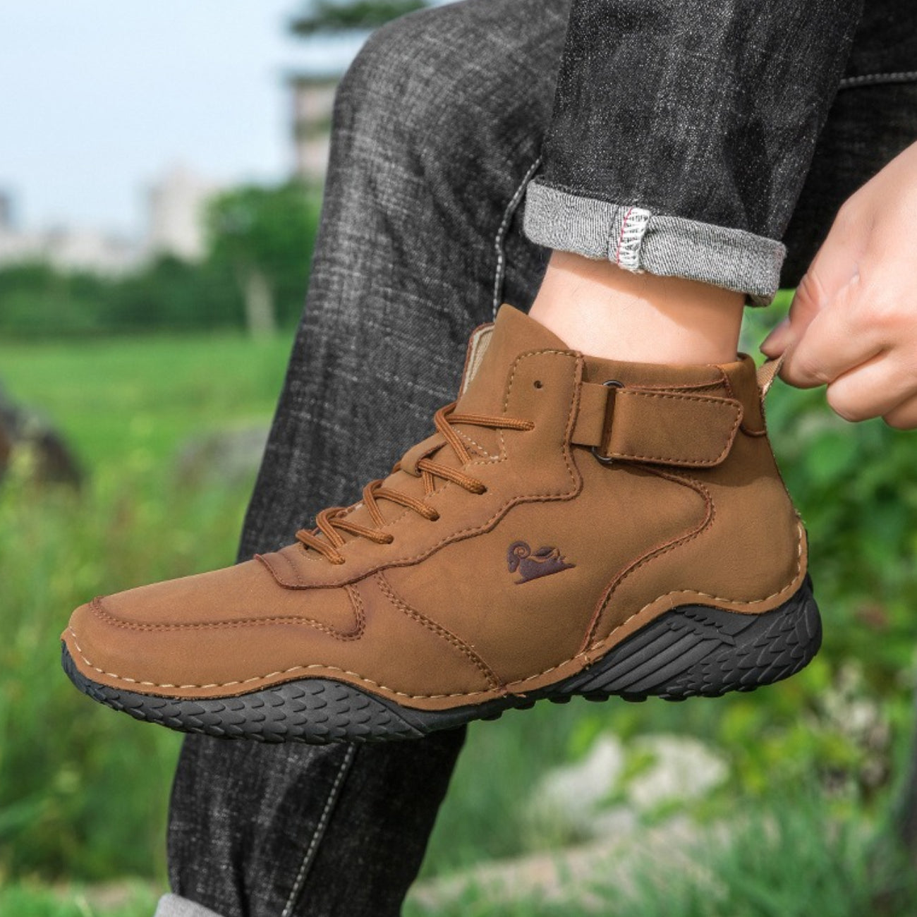 Men's Outdoor Shoes for Hiking, Camping & Driving