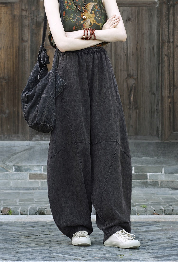 Comfortable Women's Linen Pants with Pockets