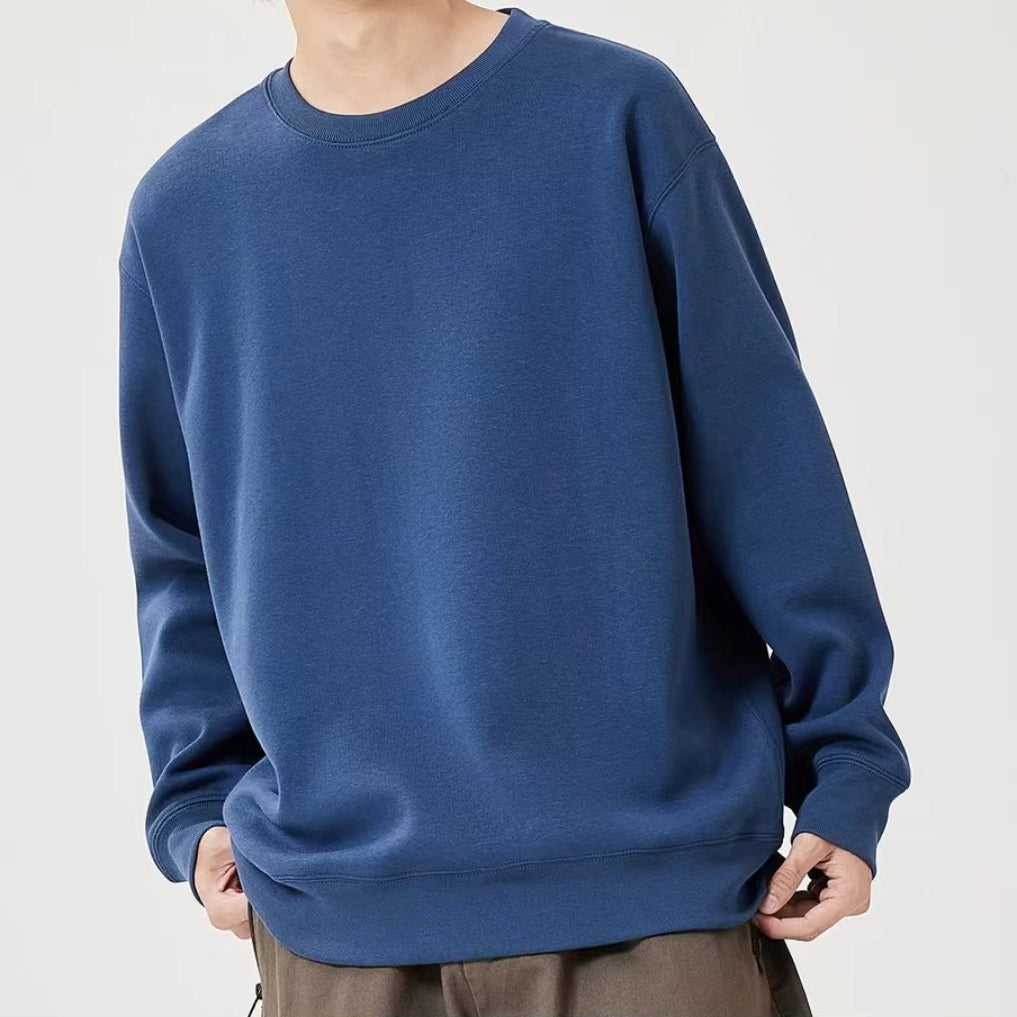 Men Winter Warm Thick Fleece Sweatshirt