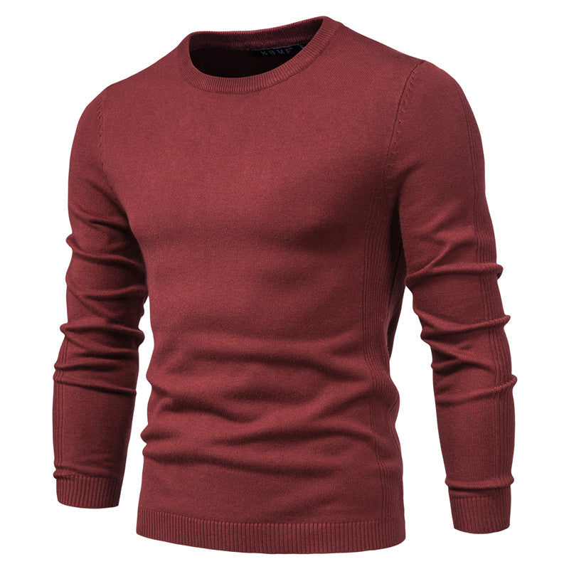 Long Sleeve Warm Slim Sweaters Men LOW001