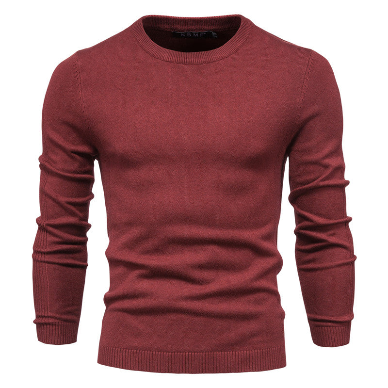 Long Sleeve Warm Slim Sweaters Men LOW001