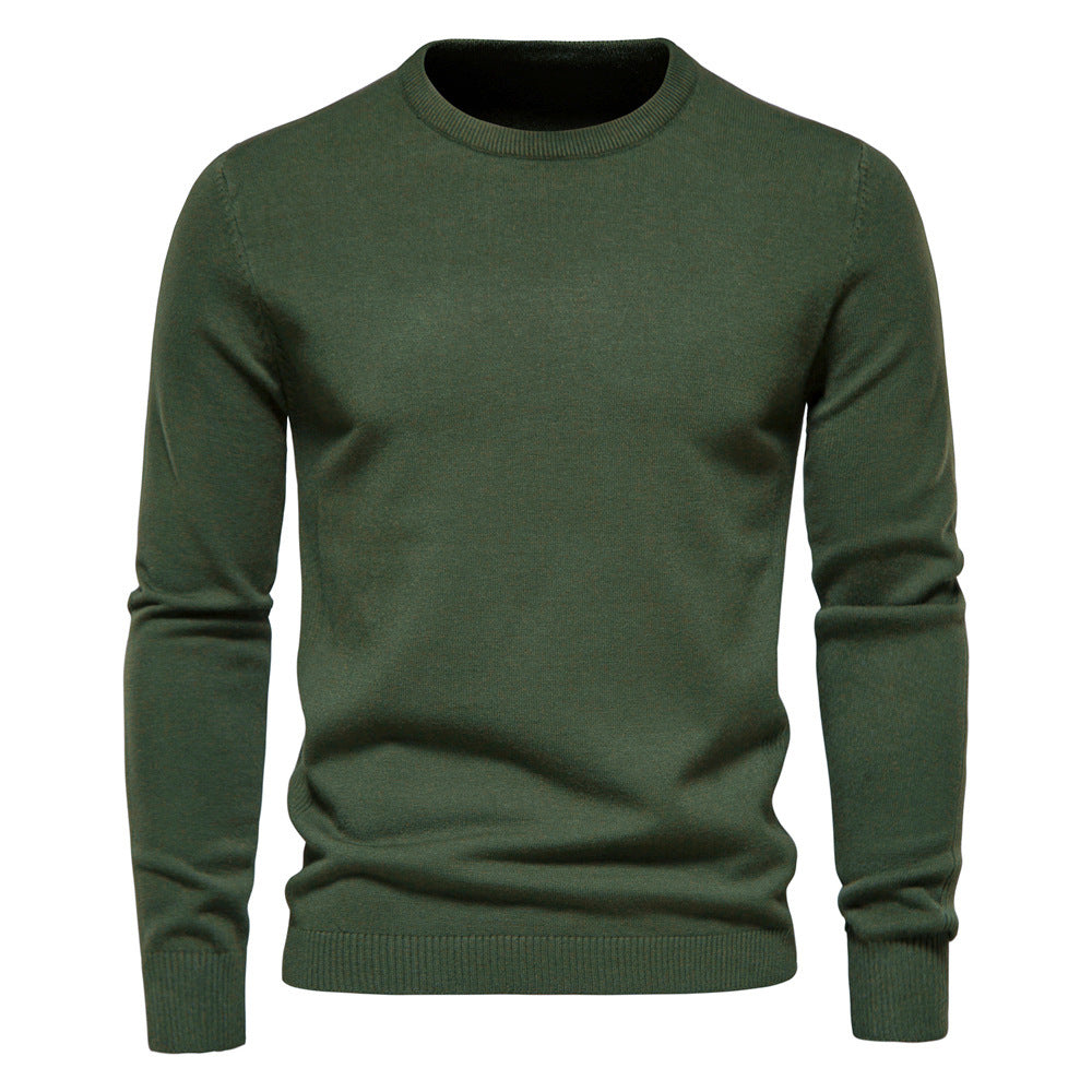 Long Sleeve Warm Slim Sweaters Men LOW001