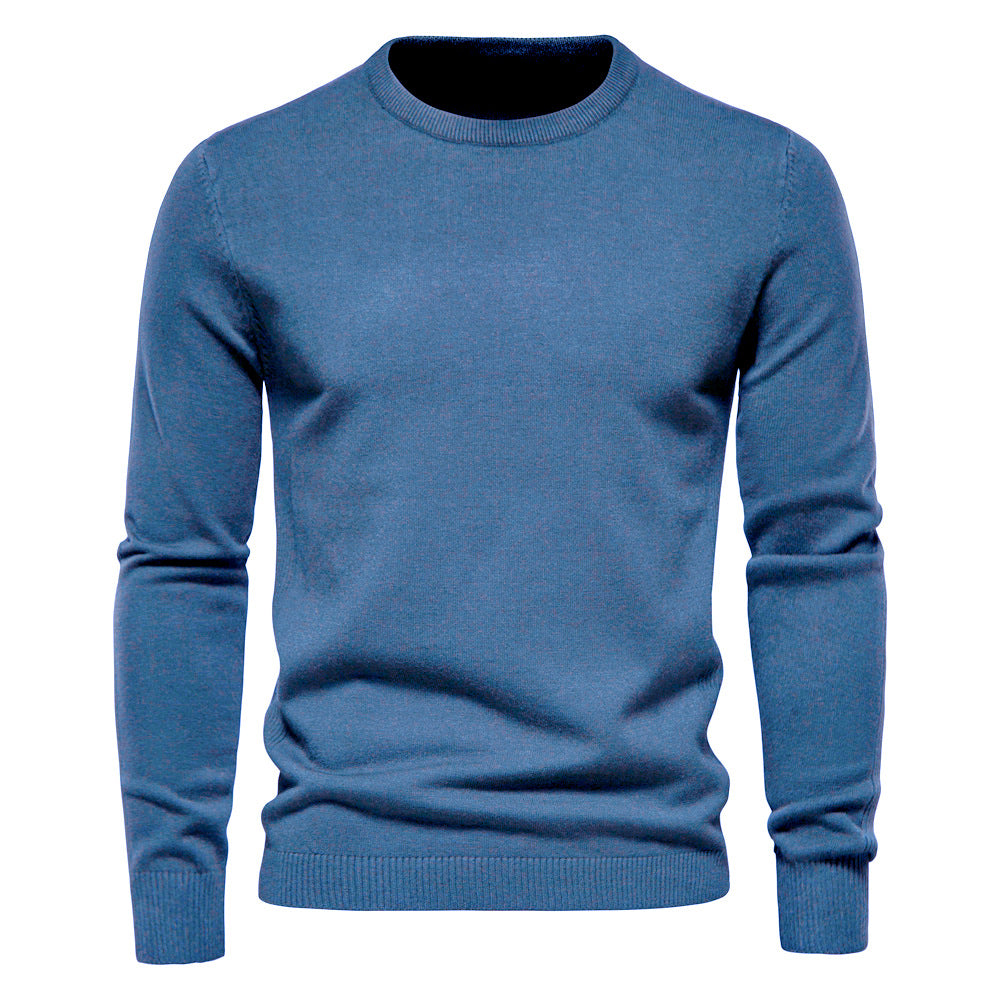 Long Sleeve Warm Slim Sweaters Men LOW001