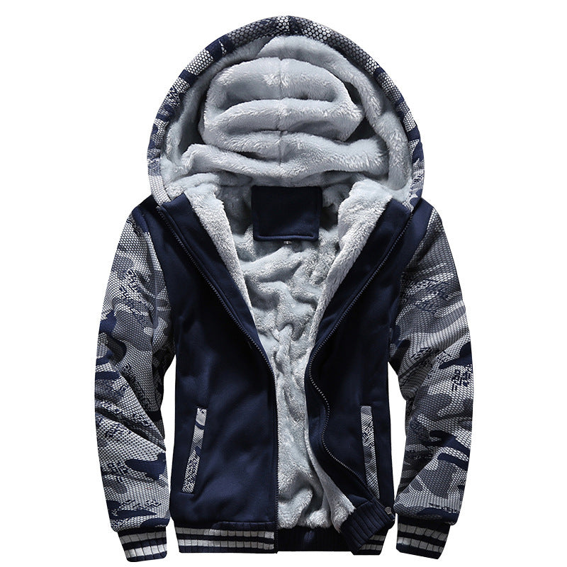 Winter Warm Men Fleece Coat