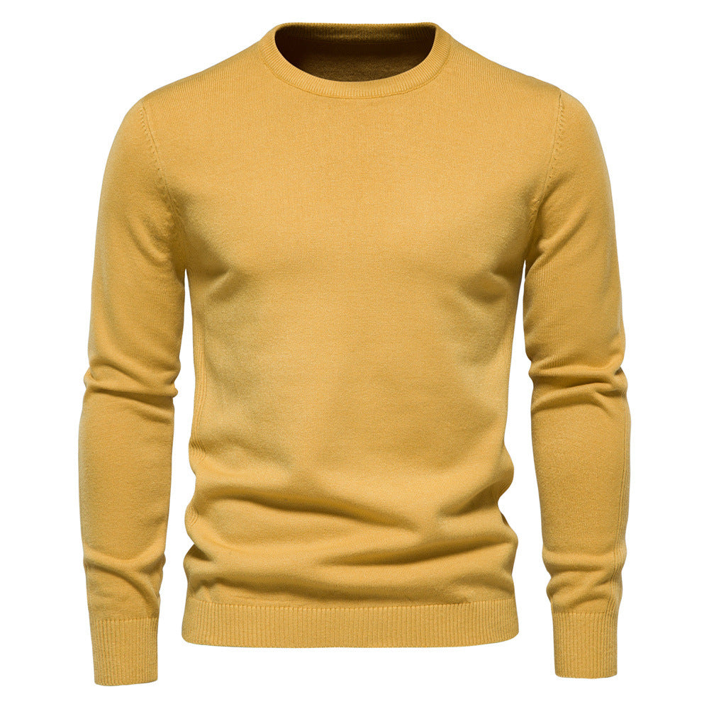 Long Sleeve Warm Slim Sweaters Men LOW001