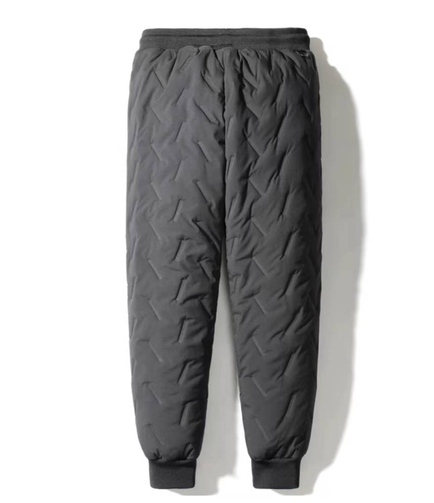 Men Winter Thicken Fleece Warm Trousers.